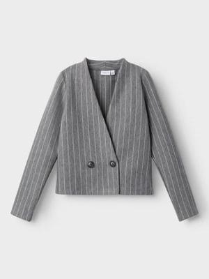 Name it zomer blazer meisjes - grijs - Nkfolaise