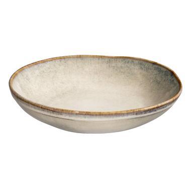 Pastabord Anna - Beige - Stoneware - Ø20 cm