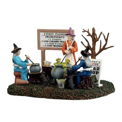 The Cooking Coven 11x12x10 cm Halloween LEMAX - Lemax The Cooking Coven 11x12x10 cm Halloween LEMAX - Lemax