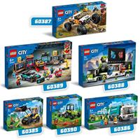 Lego City 60386 Recycle Vrachtwagen - thumbnail