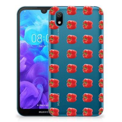 Huawei Y5 (2019) | Siliconen Case | Paprika Red