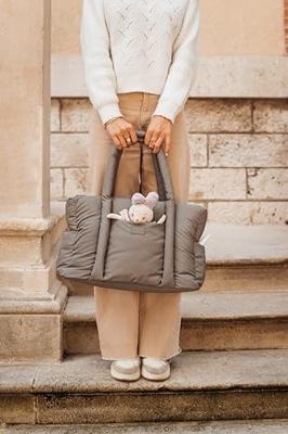 Luiertas Parijs Puffy BEABA grijs Luiertas Parijs Puffy BEABA grijs