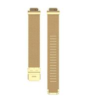 Fitbit Inspire Milanese bandje met gesp - Maat: Large - Goud - thumbnail