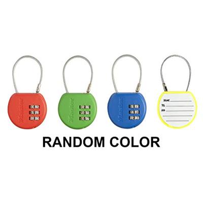 Masterlock Hangslot met adreslabel 42mm - 4671EURDCOL 4671EURDCOL - thumbnail