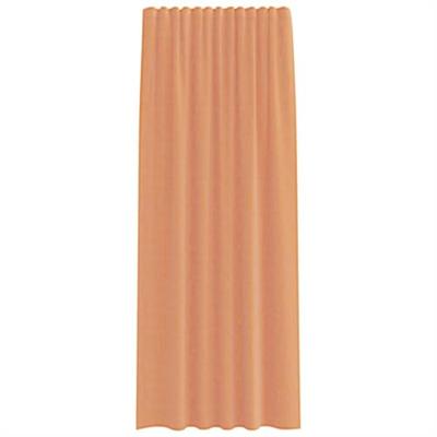 VidaXL Voile gordijnen met roedezakken 2 st terracotta VidaXL Voile gordijnen met roedezakken 2 st terracotta
