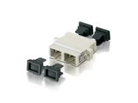 Equip 156152007 LC Beige glasvezeladapter - thumbnail