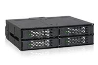 Icy Dock MB607SP-B drive bay panel 13,3 cm (5.25") HDD-behuizing Zwart - thumbnail