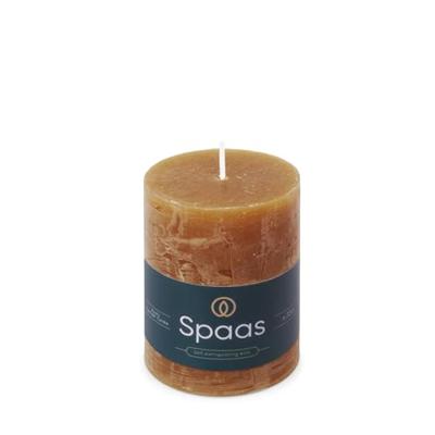 Kaars rustiek 70/95 mm cognac Spaas - Spaas Kaars rustiek 70/95 mm cognac Spaas - Spaas