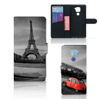 Xiaomi Redmi Note9 Flip Cover Eiffeltoren - thumbnail