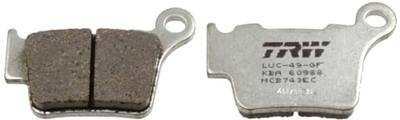 TRW remblokken "mcb 743 brake pad mcb 743 ec organic