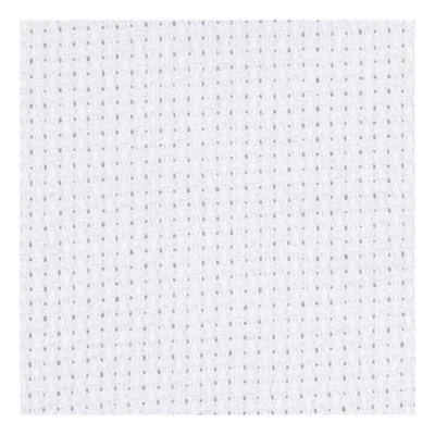 Creativ Company Aida, afm 50x50 cm, 70 vierkanten per 10 cm, wit, 1 stuk Creativ Company Aida, afm 50x50 cm, 70 vierkanten per 10 cm, wit, 1 stuk