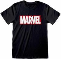 Unisex T-Shirt met Korte Mouwen Marvel Zwart - Maat: XL - thumbnail