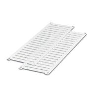 Phoenix Contact 0807740 SS-3R 20X7 WH Apparaatmarkering Montagemethode: Vastklemmen Markeringsvlak: 20 x 7 mm Wit Aantal markeringen: 400 10 stuk(s) - thumbnail