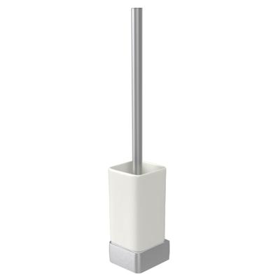 Toiletborstelset Haceka Aline Brushed 41,4 cm Aluminium Geborsteld Zilver Haceka