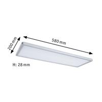 Paulmann Atria Shine 71020 LED-plafondlamp 20 W RGBW Chroom (mat) - thumbnail
