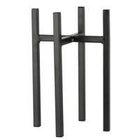 Plantenstandaard Ascot Metaal Zwart H.25cm - thumbnail