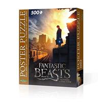 Wrebbit Poster puzzel - fantastic beasts - 500 stukjes - thumbnail