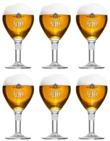 Leffe Bierglazen 330 ml - 6 Stuks - thumbnail