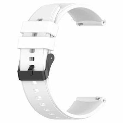 Siliconen gesp bandje - Wit - Garmin Vivoactive 6 / Vivoactive 5 / Vivoactive 3 Siliconen gesp bandje - Wit - Garmin Vivoactive 6 / Vivoactive 5 / Vivoactive 3
