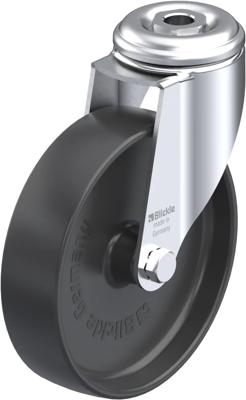 Blickle LKRA-POA 125G Zwenkwiel Wieldiameter: 125 mm Draagvermogen (max.): 120 kg 1 stuk(s)