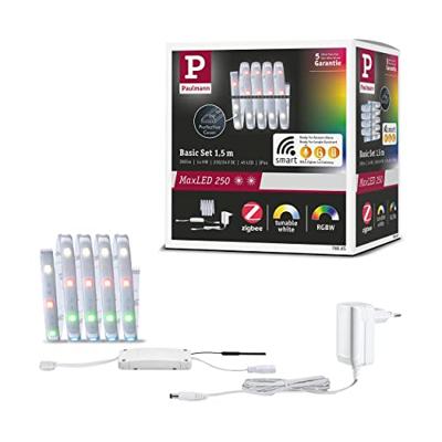 Paulmann 78865 LED-strip basisset Met connector (male) 230 V 1.5 m RGBW 1 set(s) Paulmann 78865 LED-strip basisset Met connector (male) 230 V 1.5 m RGBW 1 set(s)