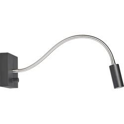 Highlight Flexibele wandlampBlitz zwart - W3519.01