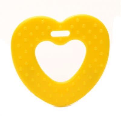 Bijtring Hart met noppen 2 st. Bijtring Hart met noppen 2 st.
