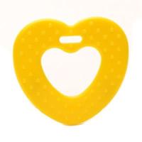 Bijtring Hart met noppen 2 st. - thumbnail