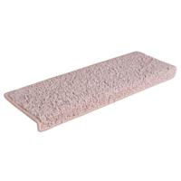 VidaXL Trapmatten 15 st 65x21x4 cm lichtroze met rechthoekige rand - thumbnail