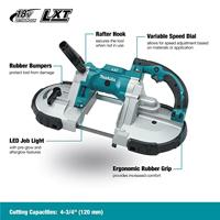 Makita DPB180Z Accu Bandzaag 18V Basic Body - thumbnail