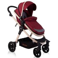 Baninni 3-in-1 Kinderwagen Ayo Misty Red BNST011-RD - thumbnail