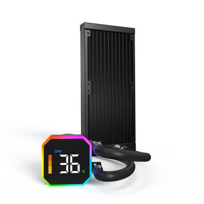 Montech hyperflow digital 240 waterkoeling (zwart)