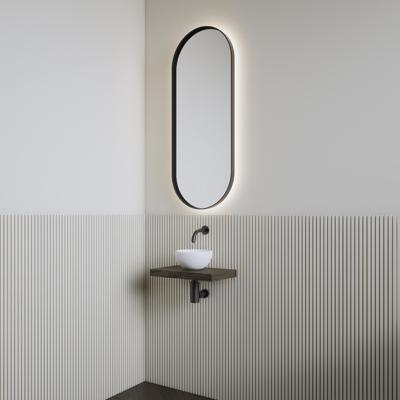 Fonteinset | BWS Leto | Planchet Charcoal | Waskom Mat Wit