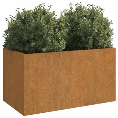 VidaXL Plantenbak 62x40x39 cm cortenstaal