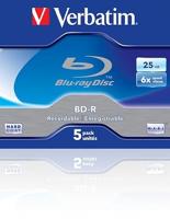 Verbatim BD-R Single Layer 25GB 6X Scratchguard surf. 5 Pack, 43715 - thumbnail