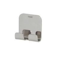 Tiger colar haak dubbel rvs - thumbnail