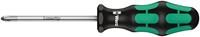 Wera 355 PZ Pozidriv Schroevendraaier, PZ 0 x 60 mm - 1 stuk(s) - 05009305001 - thumbnail