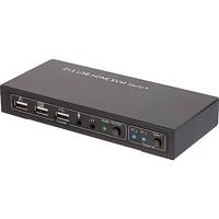 SpeaKa Professional KVM-switch 2 poorten HDMI USB 1920 x 1080 Pixel, 3840 x 2160 Pixel - thumbnail