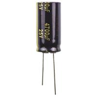 Panasonic Elektrolytische condensator Radiaal bedraad 7.5 mm 4700 µF 25 V 20 % (Ø) 18 mm 1 stuk(s) - thumbnail