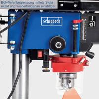 Scheppach Tafelboormachine DP16VLS 500W snelspanboorkop 3 tot 16mm 600 - 2600 rpm - thumbnail