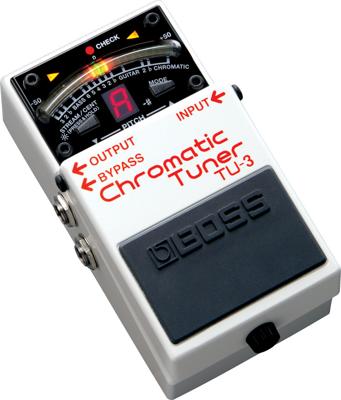 Boss TU-3 Chromatic Tuner stemapparaat