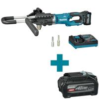 Makita DG001GM105 Accu Grondboor XGT 40V Max 4.0Ah - thumbnail