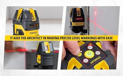 Livella laser multilinea - STANLEY - STHT77514-1 - Rosso