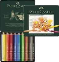 Faber Castell FC-110024 Kleurpotlood Polychromos Etui à 24 Stuks - thumbnail