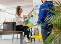 Sigel Schoudertas BA411 50 cm x 28 cm Donkergrijs Grip: Ja Schouderband: Ja - thumbnail