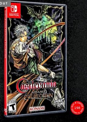 Castlevania Advance Collection - Circle of the Moon Cover (Limited Run Games)