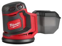 Milwaukee accu schuurmachine - M18 BOS125-0 - 18V - excl accu en lader - thumbnail