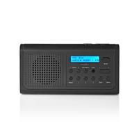 DAB+ Radio | Draagbaar Model | DAB+ / FM | 2.2 " | Zwart-Blauw Scherm | Batterij Gevoed / Netvoeding | Digitaal | 3.0 W | Bluetooth® | Koptelefoonoutput | Wekker | Slaaptimer | Zwart - thumbnail