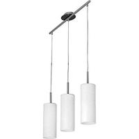 Eglo HanglampTroy 3 3-lichts metaalgrijs met wit - 85978 - thumbnail
