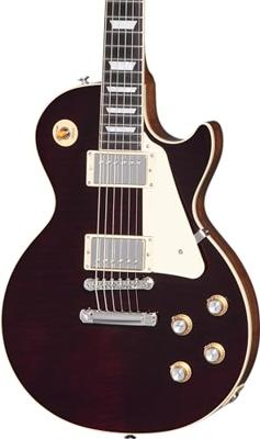 Gibson Original Collection Les Paul Standard 60s Figured Top Translucent Oxblood elektrische gitaar met koffer